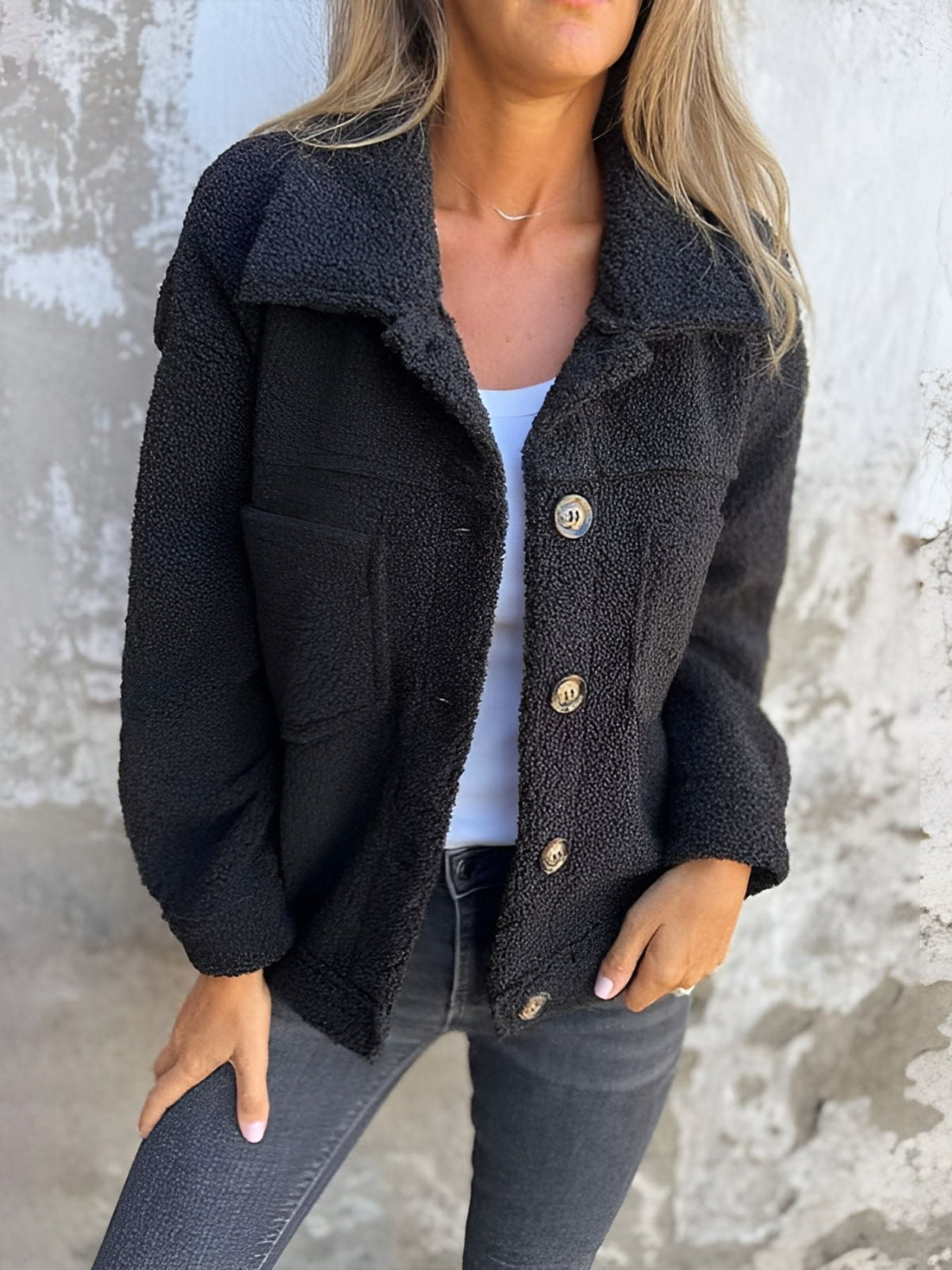 Jaclyn - Manteau fluide de transition