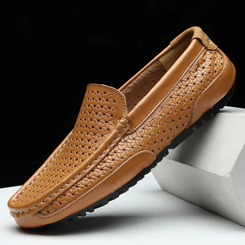 Levaro - Mocassins pour hommes à enfiler