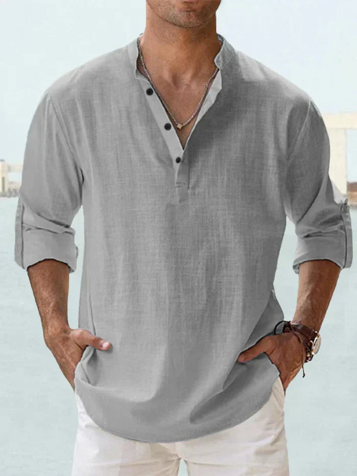 Carter - Chemise en lin pour hommes