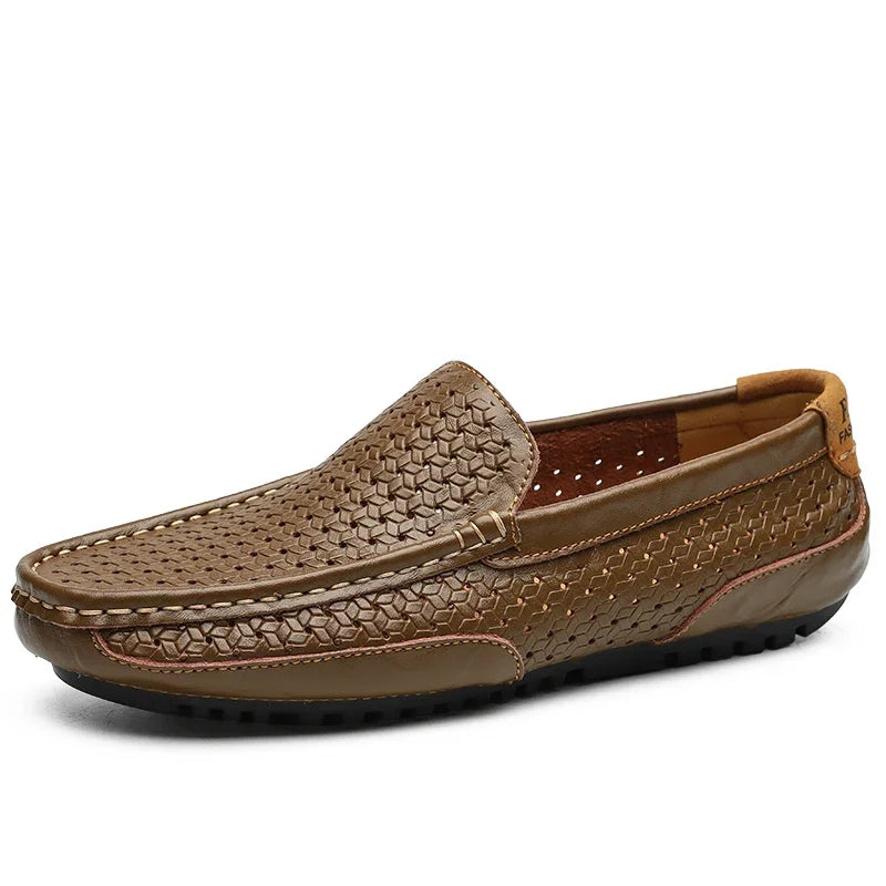 Levaro - Mocassins pour hommes à enfiler