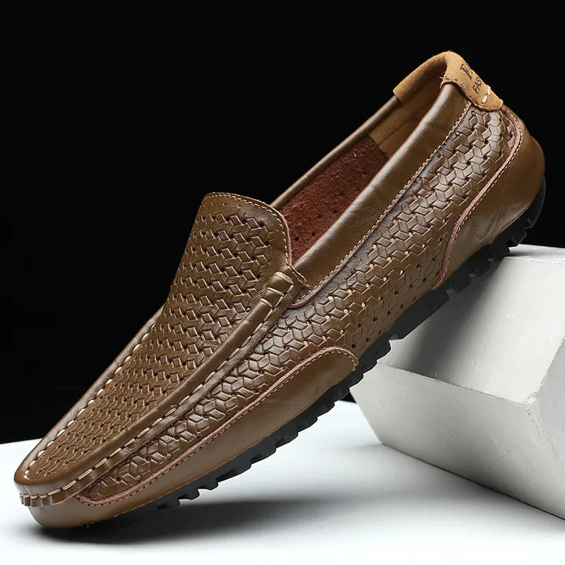 Levaro - Mocassins pour hommes à enfiler