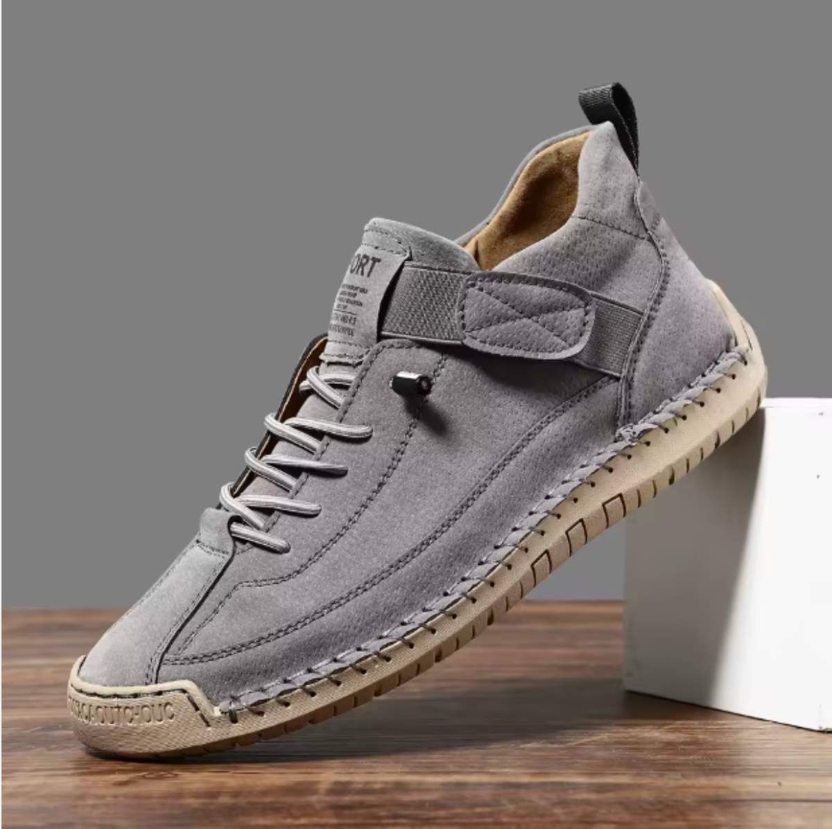 Emiline - Baskets Slip-On en Cuir pour Femmes
