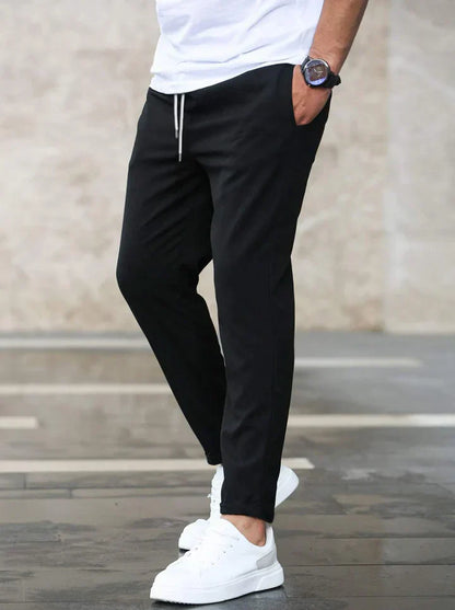 Dillon - Pantalon en coton stretch slim-fit