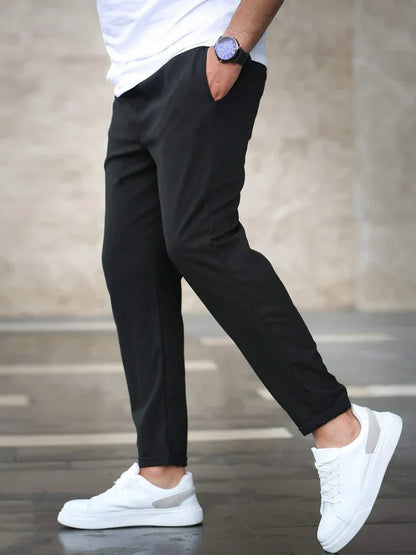 Dillon - Pantalon en coton stretch slim-fit