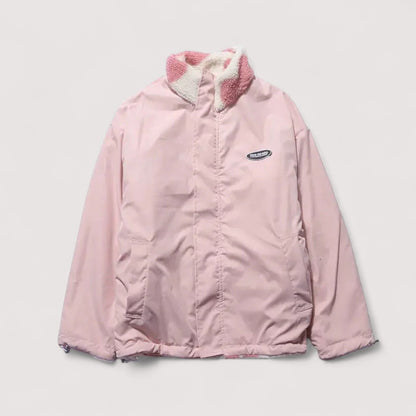 Loriva - Veste réversible à motif cœur