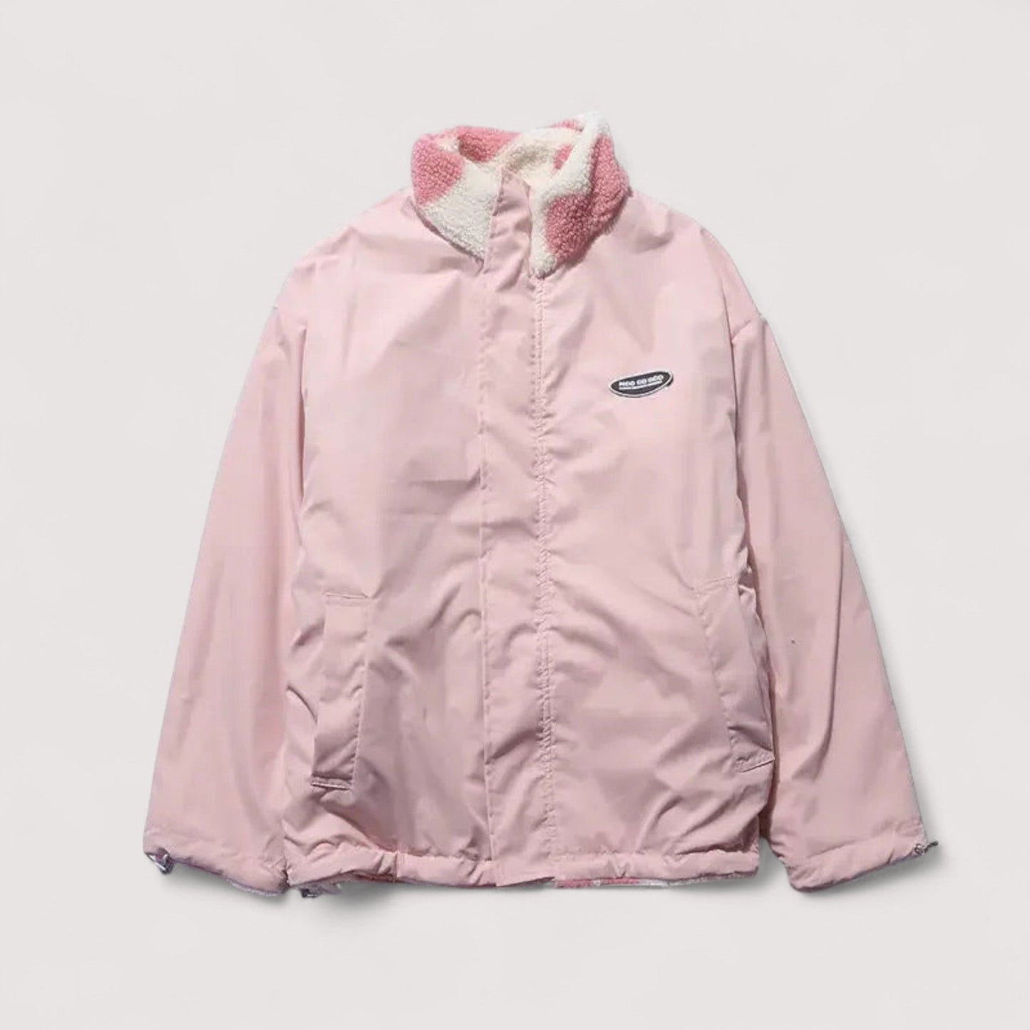 Paulette - Veste réversible légère avec motif cœur