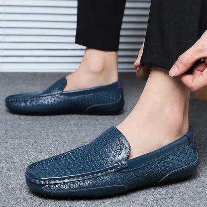 Levaro - Mocassins pour hommes à enfiler
