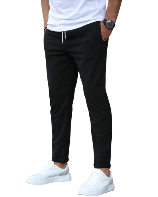 Dillon - Pantalon en coton stretch slim-fit
