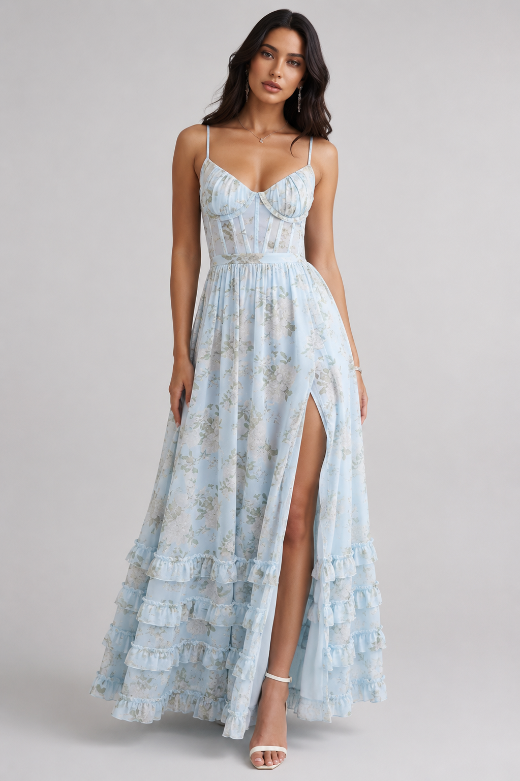 Isabelle - Robe A-Ligne avec Fente