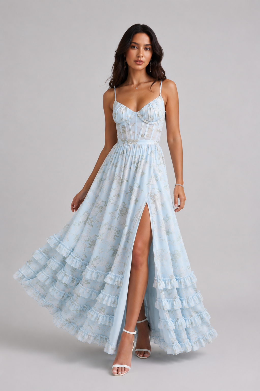 Isabelle - Robe A-Ligne avec Fente