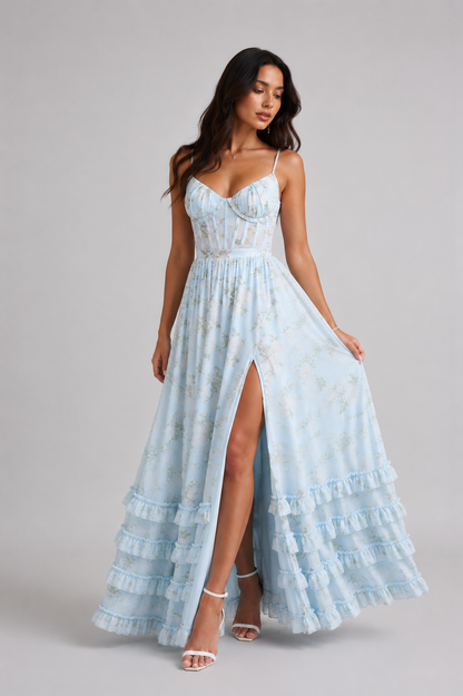 Isabelle - Robe A-Ligne avec Fente