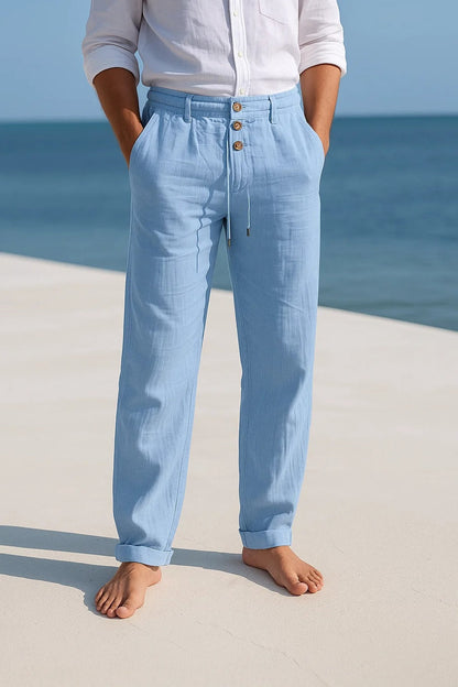 Matteo - Pantalon léger en lin