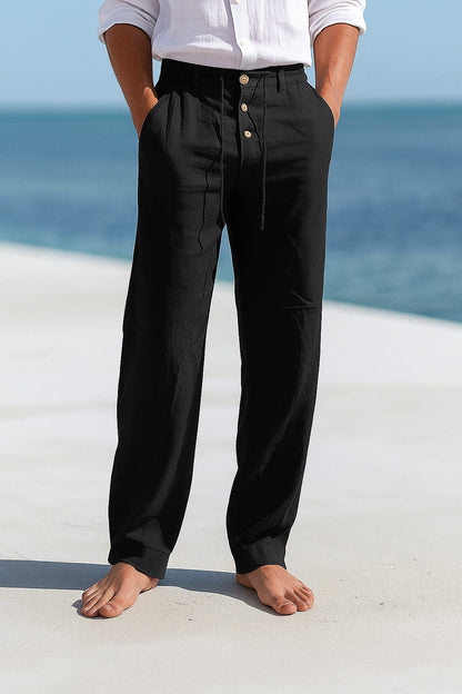 Matteo - Pantalon léger en lin