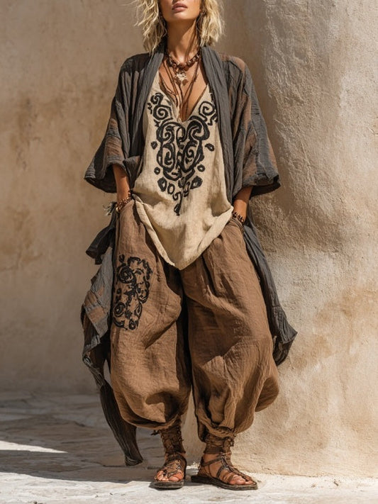 Solaya - Ensemble Boho en trois pièces