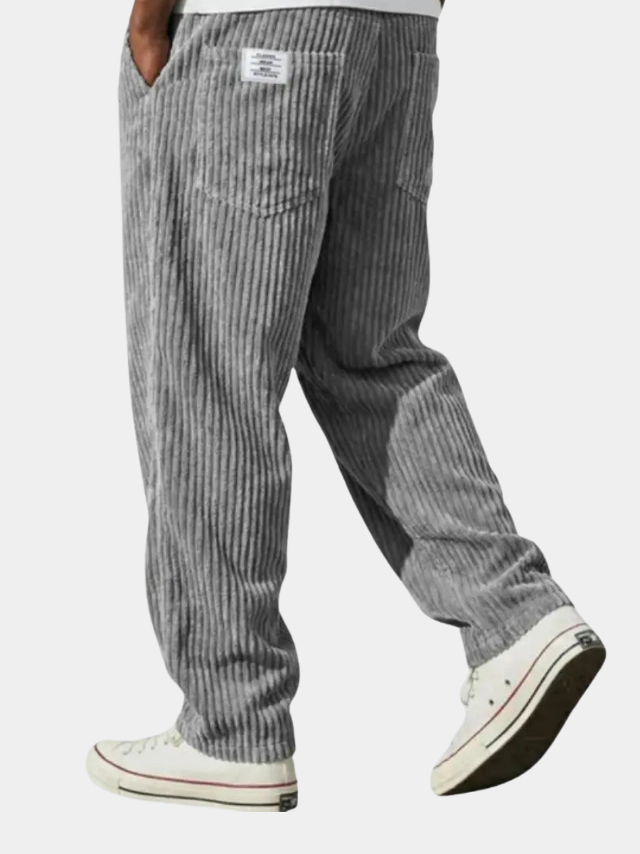 Duvant - Pantalons en velours côtelé à enfiler