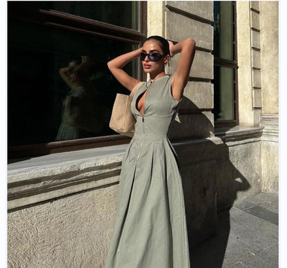 Rosalie - Robe maxi fluide