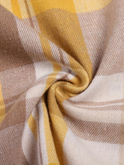 Lillie - Blouse à manches longues à carreaux