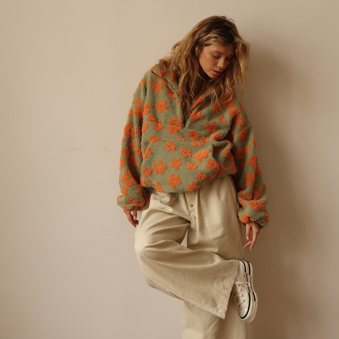 Alenia - Veste en Teddy-Fleece décontractée