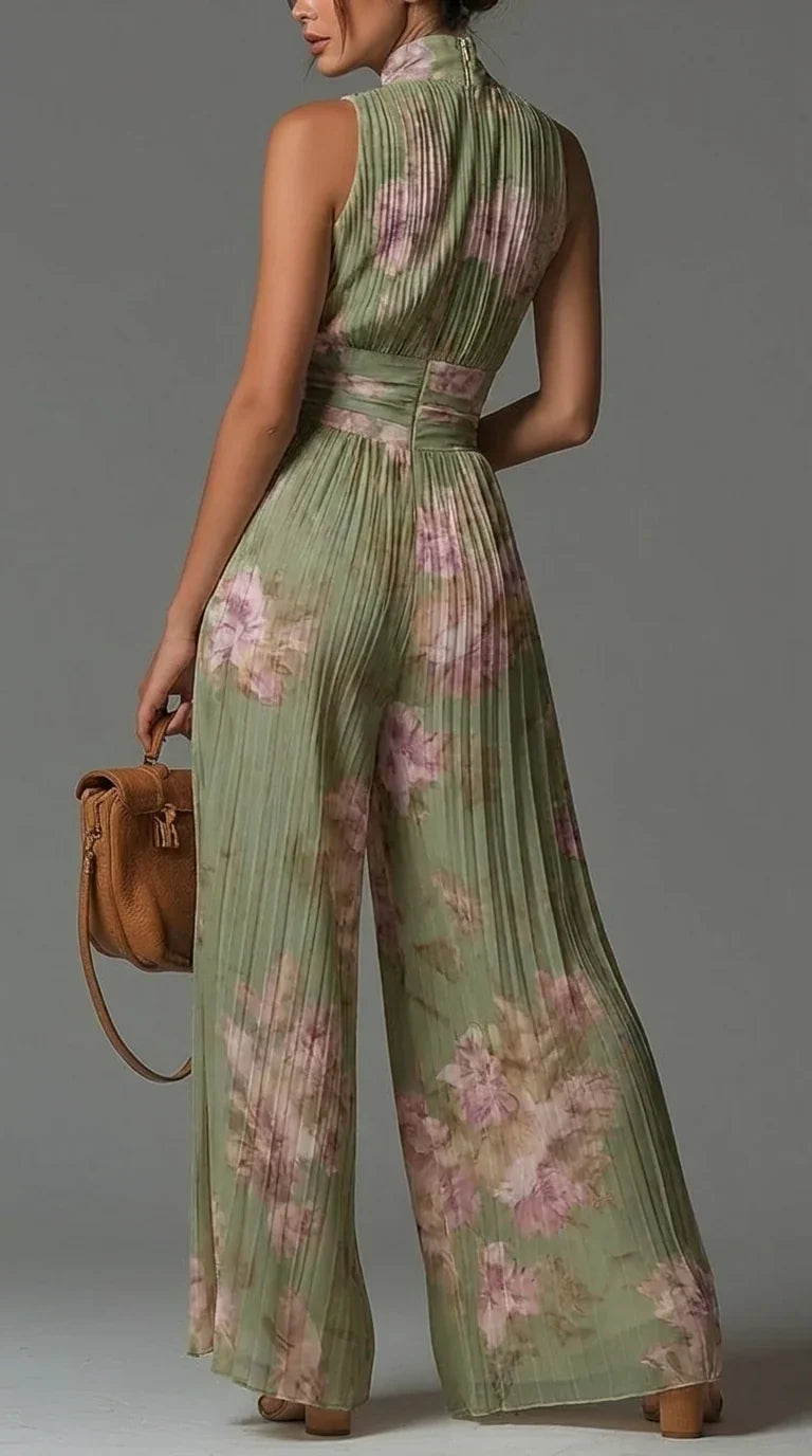 Naelle - Combinaison en Chiffon à Jambes Larges