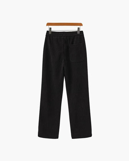 Romelis - Pantalon en velours côtelé droit