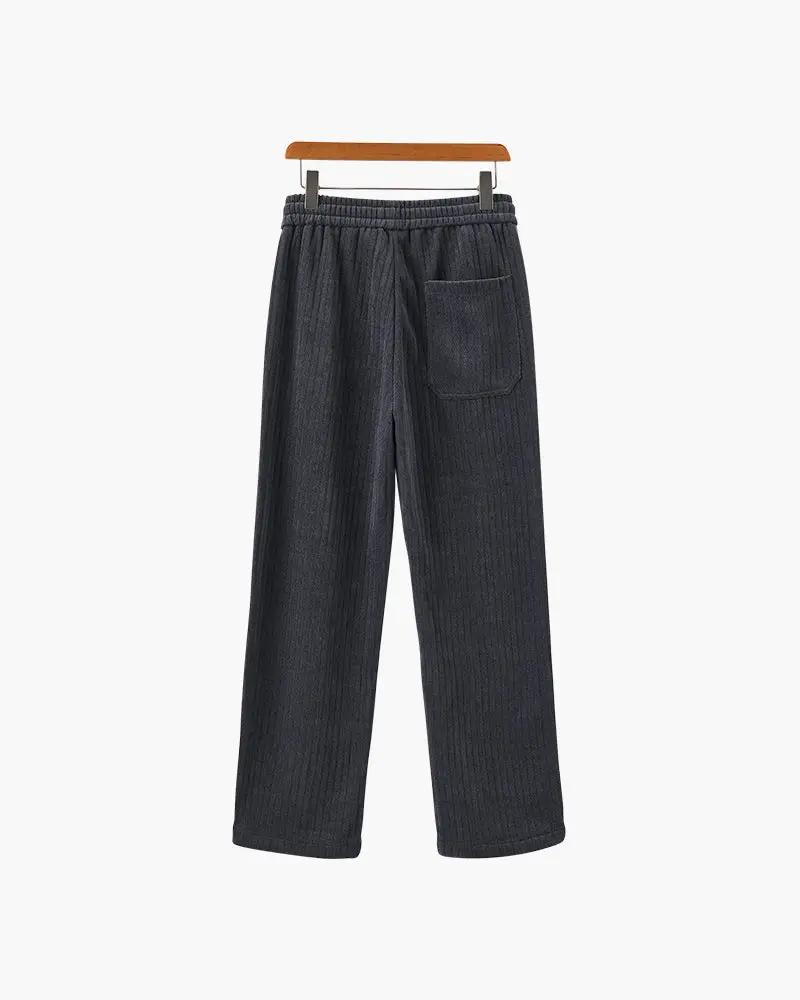 Romelis - Pantalon en velours côtelé droit