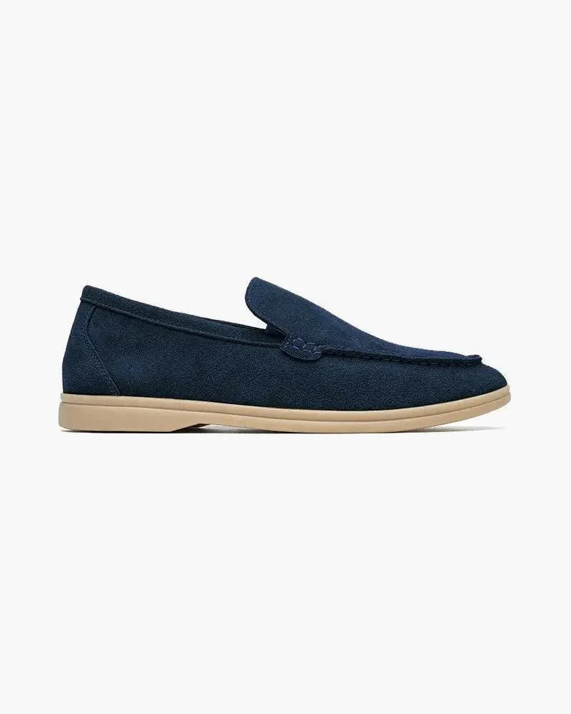 Ardenor - Mocassins en daim avec coutures matelassées