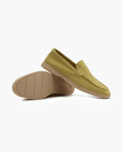 Ardenor - Mocassins en daim avec coutures matelassées