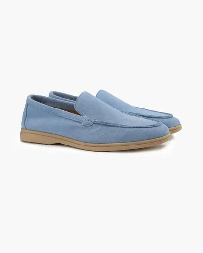 Ardenor - Mocassins en daim avec coutures matelassées