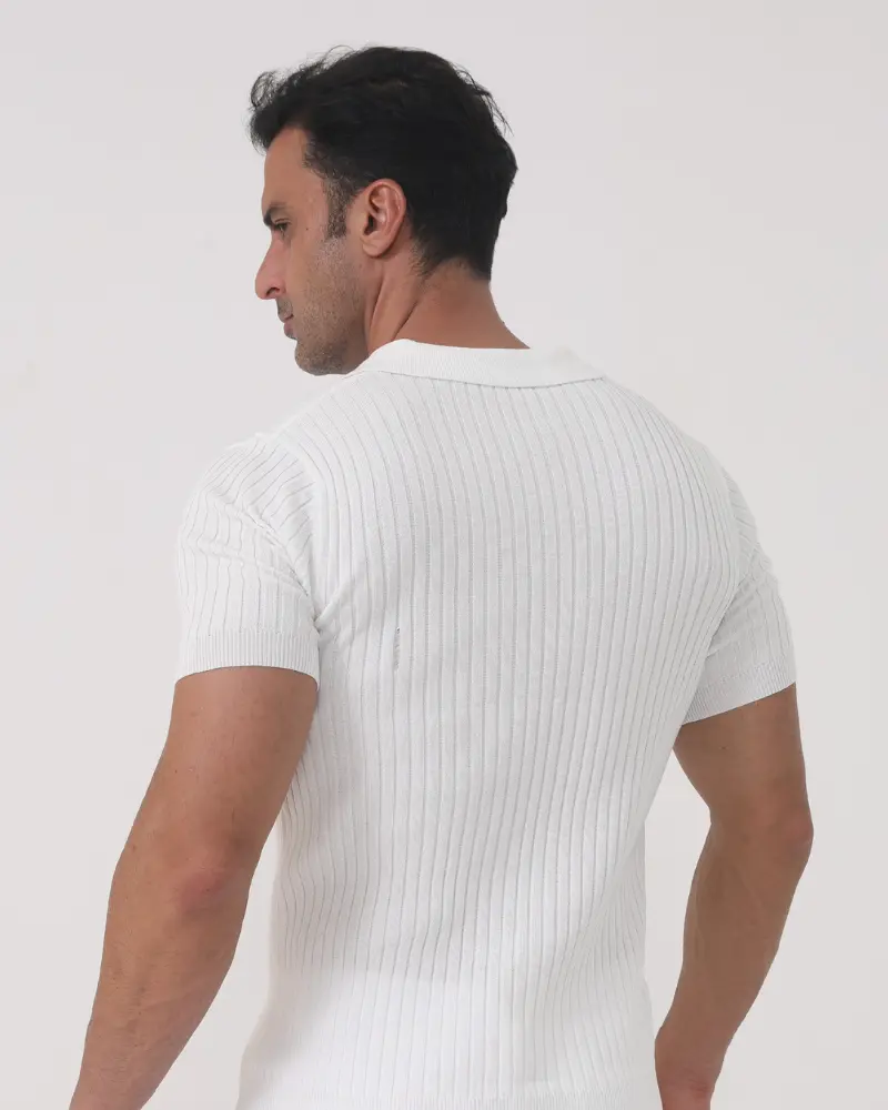 Broderick - Polo en mélange de coton