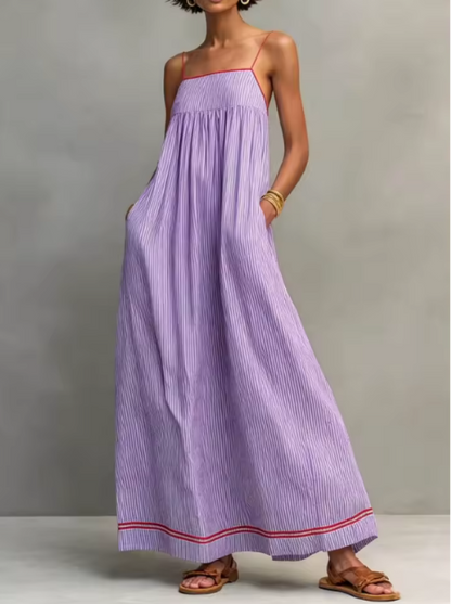 Lidia - Robe maxi d'été légère