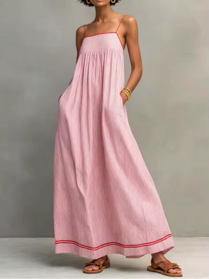 Lidia - Robe maxi d'été légère