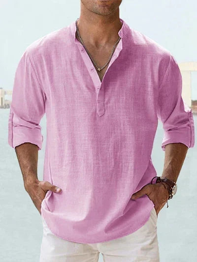 Carter - Chemise en lin pour hommes