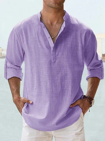 Carter - Chemise en lin pour hommes