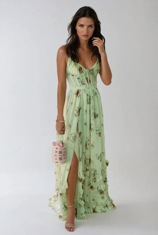 Savienne - Robe fluide de cérémonie